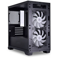 Корпус Lian-Li Lancool 205M Mesh черный без БП mATX 3x120mm 2x140mm 2xUSB3.0 audio bott PSU