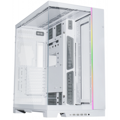 Корпус Lian-Li O11 Dynamic EVO RGB белый без БП ATX 10x120mm 9x140mm 2xUSB3.0 audio