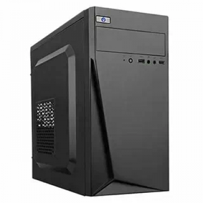 Корпус LinkWorld VC-13M071 М0 черный без БП mATX 1x80mm 1x120mm 2xUSB2.0 audio