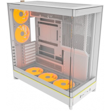 Корпус Montech HS02 Pro белый без БП ATX 8x120mm 2xUSB3.0 audio bott PSU