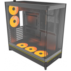 Корпус Montech HS02 Pro черный без БП ATX 8x120mm 2xUSB3.0 audio bott PSU