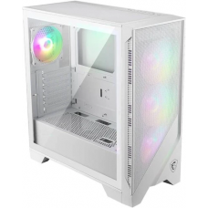 Корпус MSI MAG Forge 320R Airflow белый без БП ATX 7x120mm 4x140mm 2xUSB3.0 audio bott PSU
