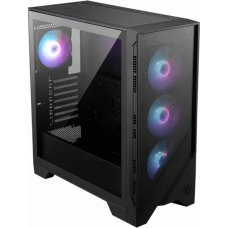 Корпус MSI MAG Forge 321R Airflow черный без БП ATX 2xUSB3.0 audio bott PSU