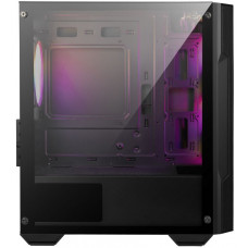 Корпус MSI MAG Forge M100A черный без БП mATX 2x120mm 2xUSB2.0 1xUSB3.0 audio bott PSU