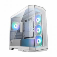 Корпус MSI MAG Pano M100R PZ белый без БП mATX 3x120mm 4x140mm 1xUSB3.1 audio CardReader AirDuct bott PSU