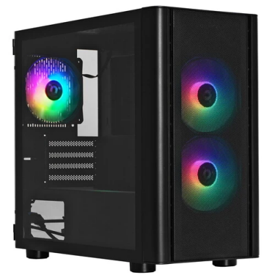 Корпус Thermaltake V150 TG черный без БП mATX 3x120mm 4x140mm 2xUSB2.0 1xUSB3.0 audio bott PSU