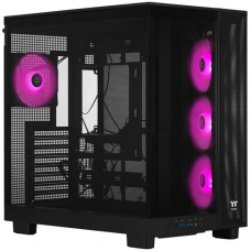 Корпус Thermaltake View 380 XL TG ARGB черный без БП ATX 5x120mm 2x140mm 2xUSB3.0 audio bott PSU