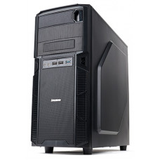 Корпус Zalman ZM-Z1 черный без БП ATX 2xUSB2.0 1xUSB3.0 audio bott PSU