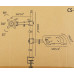 Кронштейн для монитора/ноутбука Cactus CS-VM-LH07-AL серебряный 13"-27" макс.8кг настольный поворот и наклон