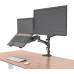 Кронштейн для монитора/ноутбука Cactus CS-VM-LH08-BK черный 13"-32" макс.8кг настольный поворот и наклон