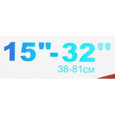 Кронштейн для мониторов Arm Media LCD-T13 черный 15"-32" макс.8кг настольный поворот и наклон верт.перемещ.