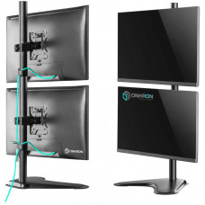 Кронштейн для мониторов Onkron D208FS черный 13"-32" макс.16кг настольный поворот и наклон