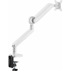 Кронштейн для мониторов Ultramounts UM719W белый 17"-35" макс.10.5кг крепление к столешнице поворот и наклон