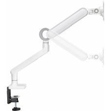 Кронштейн для мониторов Ultramounts UM719W белый 17"-35" макс.10.5кг крепление к столешнице поворот и наклон