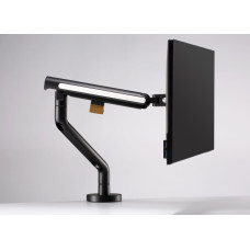 Кронштейн для мониторов Ultramounts UM725B черный 17"-32" макс.9кг крепление к столешнице поворот и наклон