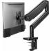 Кронштейн для мониторов Ultramounts UM730 черный 17"-45" макс.16кг крепление к столешнице поворот и наклон