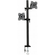 Кронштейн для мониторов ЖК Kromax OFFICE-5 серый 15"-32" макс.12кг настольный поворот и наклон