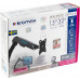 Кронштейн для мониторов ЖК Kromax OFFICE-8 черный 15"-34" макс.8кг настольный поворот и наклон верт.перемещ.