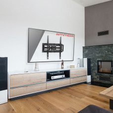Кронштейн для телевизора Arm Media COBRA-51 черный 32"-60" макс.35кг настенный поворотно-выдвижной и наклонный