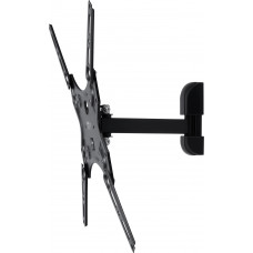 Кронштейн для телевизора Buro MF1 черный 13"-60" макс.25кг настенный поворот и наклон