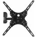 Кронштейн для телевизора Buro MF1 черный 13"-60" макс.25кг настенный поворот и наклон