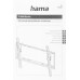 Кронштейн для телевизора Hama R1 118161 черный 32"-65" макс.30кг настенный наклон