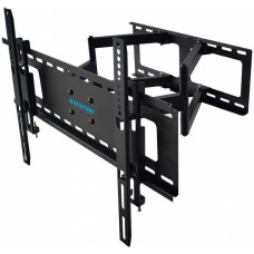 Кронштейн для телевизора Kromax ATLANTIS-80 черный 32"-75" макс.50кг настенный поворотно-выдвижной и наклонный