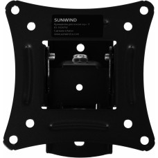 Кронштейн для телевизора SunWind 1F черный 20"-29" макс.15кг настенный поворот и наклон
