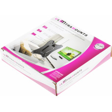 Кронштейн для телевизора Ultramounts UM810F черный 13"-27" макс.25кг настенный фиксированный