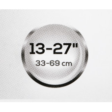 Кронштейн для телевизора Ultramounts UM830T черный 13"-27" макс.25кг настенный наклон