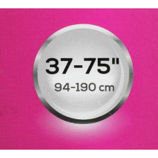 Кронштейн для телевизора Ultramounts UM835T черный 37"-70" макс.35кг настенный наклон