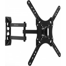 Кронштейн для телевизора Ultramounts UM870 черный 23"-55" макс.30кг настенный поворот и наклон