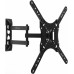 Кронштейн для телевизора Ultramounts UM870 черный 23"-55" макс.30кг настенный поворот и наклон