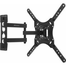 Кронштейн для телевизора Ultramounts UM870 черный 23"-55" макс.30кг настенный поворот и наклон