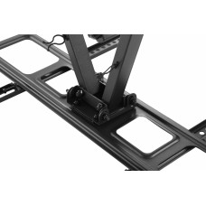 Кронштейн для телевизора Ultramounts UM873 черный 37"-70" макс.40кг настенный поворотно-выдвижной и наклонный