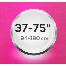 Кронштейн для телевизора Ultramounts UM873 черный 37"-70" макс.40кг настенный поворотно-выдвижной и наклонный