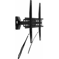 Кронштейн для телевизора Ultramounts UM878 черный 32"-55" макс.35кг настенный поворотно-выдвижной и наклонный