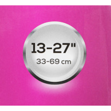 Кронштейн для телевизора Ultramounts UM895 черный 13"-27" макс.15кг настенный поворотно-выдвижной и наклонный