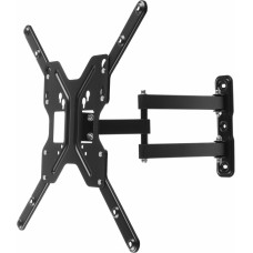 Кронштейн для телевизора Ultramounts UM905 черный 23"-55" макс.30кг настенный поворотно-выдвижной и наклонный
