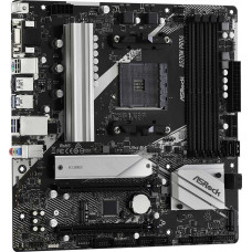 Материнская плата Asrock A520M PRO4 Soc-AM4 AMD A520 4xDDR4 mATX AC`97 8ch(7.1) GbLAN RAID+VGA+HDMI+DP