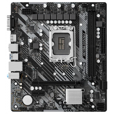 Материнская плата Asrock H610M-HVS/M.2 R2.0 Soc-1700 Intel H610 2xDDR4 mATX AC`97 8ch(7.1) GbLAN+VGA+HDMI