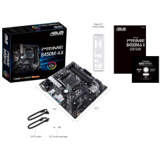 Материнская плата Asus PRIME B450M-A II Soc-AM4 AMD B450 4xDDR4 mATX AC`97 8ch(7.1) GbLAN RAID+VGA+DVI+HDMI