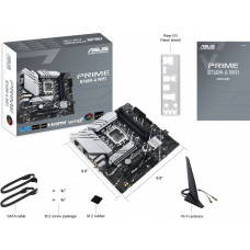 Материнская плата Asus PRIME B760M-A WIFI Soc-1700 Intel B760 4xDDR5 mATX AC`97 8ch(7.1) 2.5Gg RAID+HDMI+DP