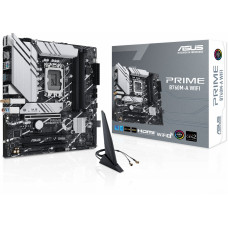 Материнская плата Asus PRIME B760M-A WIFI Soc-1700 Intel B760 4xDDR5 mATX AC`97 8ch(7.1) 2.5Gg RAID+HDMI+DP