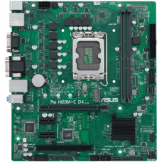 Материнская плата Asus PRO H610M-C D4-CSM Soc-1700 Intel H610 2xDDR4 mATX AC`97 8ch(7.1) GbLAN+VGA+HDMI+DP