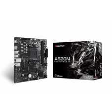 Материнская плата Biostar A520MT Soc-AM4 AMD A520 2xDDR4 mATX AC`97 8ch(7.1) GbLAN RAID+HDMI+DP