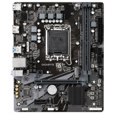 Материнская плата Gigabyte H610M K DDR4 Soc-1700 Intel H610 2xDDR4 mATX AC`97 8ch(7.1) GbLAN+HDMI