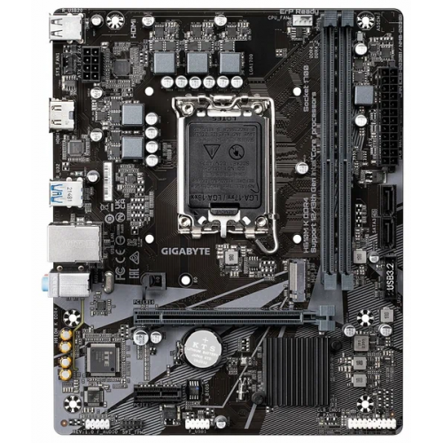 Материнская плата Gigabyte H610M K DDR4 Soc-1700 Intel H610 2xDDR4 mATX AC`97 8ch(7.1) GbLAN+HDMI