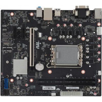 Материнская плата IRU H610M-VHD/D4M.2 Soc-1700 Intel H610 2xDDR4 mATX AC`97 6ch(5.1) GbLAN+VGA+HDMI+DP