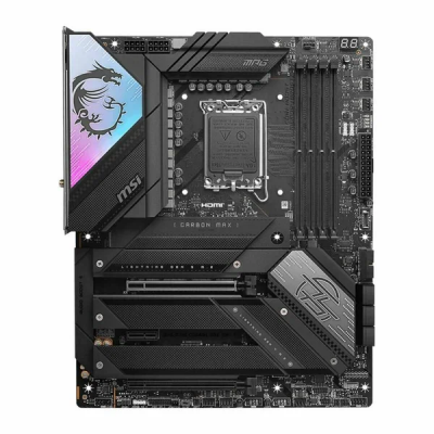Материнская плата MSI MPG Z790 CARBON MAX WIFI II Soc-1700 Intel Z790 4xDDR5 ATX AC`97 8ch(7.1) 5Gigabit RAID+HDMI
